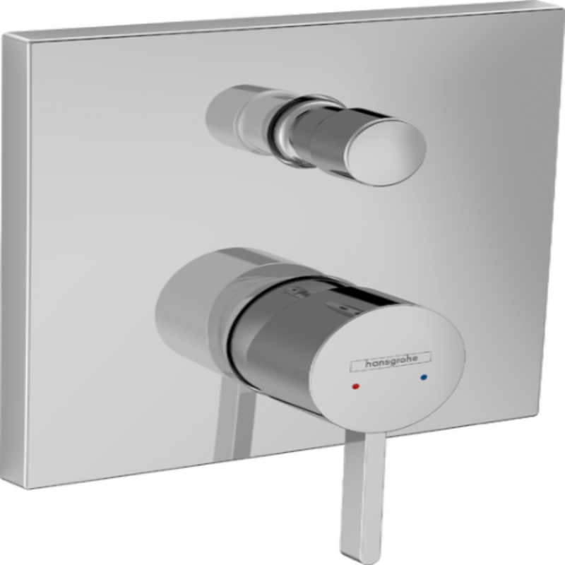 Hansgrohe Finoris Single Lever Bath Mixer For Concealed Installation For iBox Universal