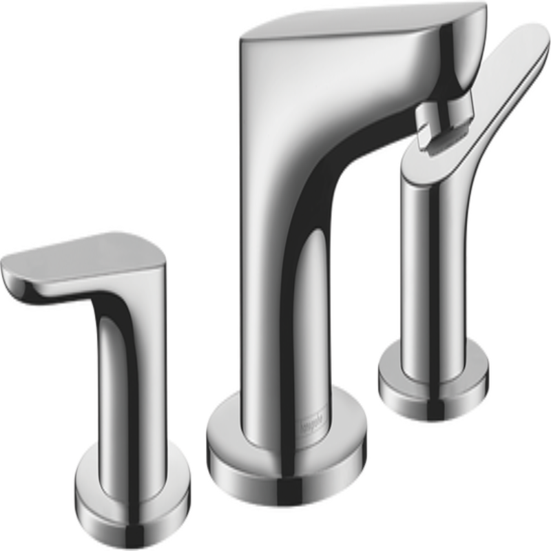 Hansgrohe Focus 3-hole Basin Mixer 100 With Pop-up Waste Set