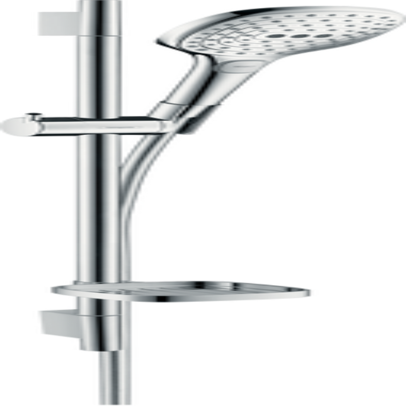 Hansgrohe Raindance Select E Shower Set 120 3jet EcoSmart With Shower Bar 65 cm And Soap Dish