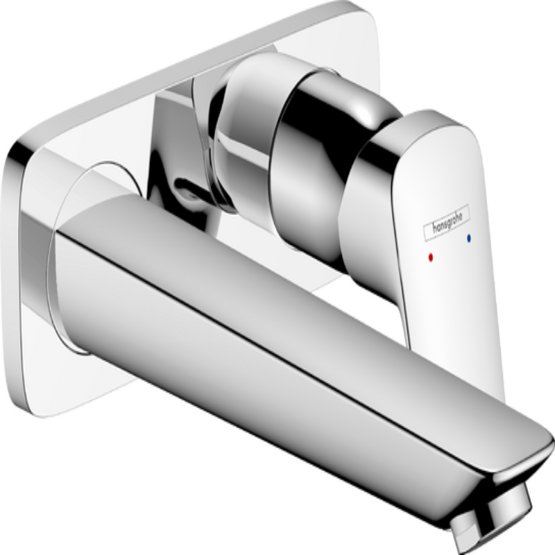 Hansgrohe Logis Single Lever Basin Mixer For Concealed Installation Wall-mounted With Spout 19,5 cm