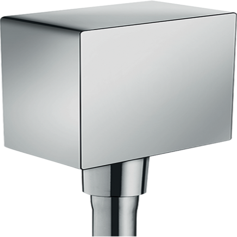 Hansgrohe FixFit Wall Outlet Square With Non-Return Valve
