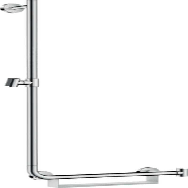 Hansgrohe Unica Shower Bar Comfort 110 cm left