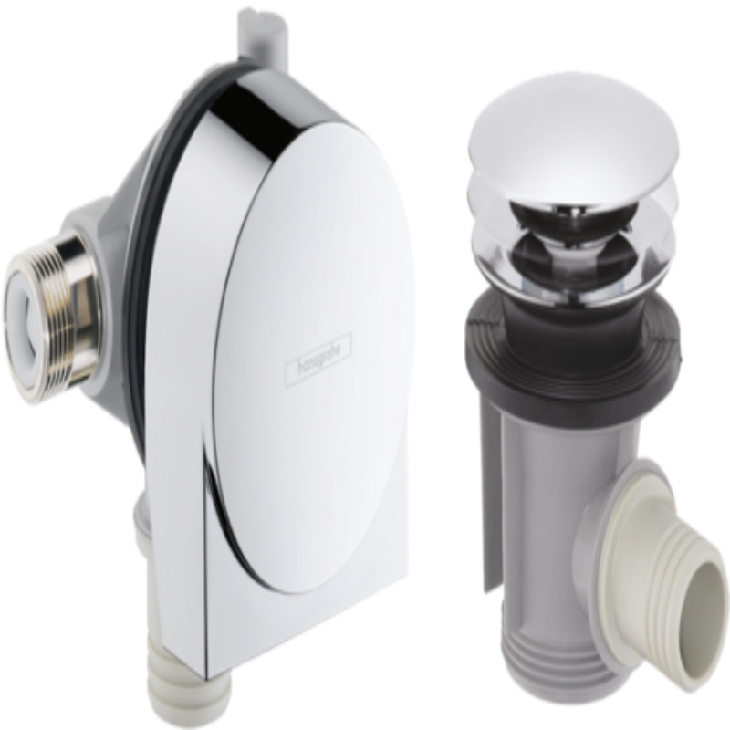 Hansgrohe Exafill Bathtub Filler And Push-open Waste Set