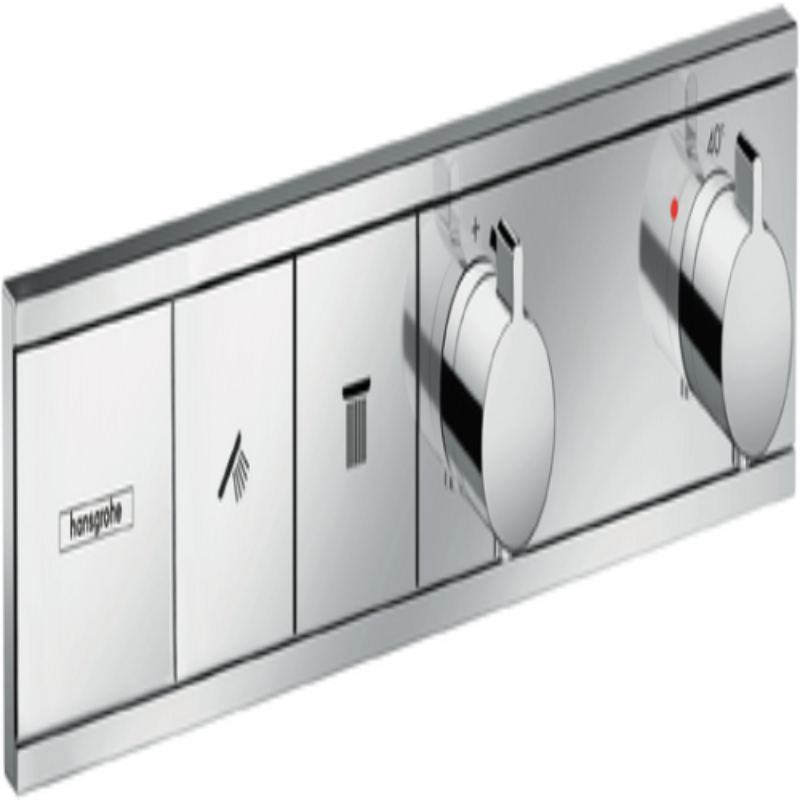 Hansgrohe RainSelect Thermostat For Concealed Installation For 2 Functions
