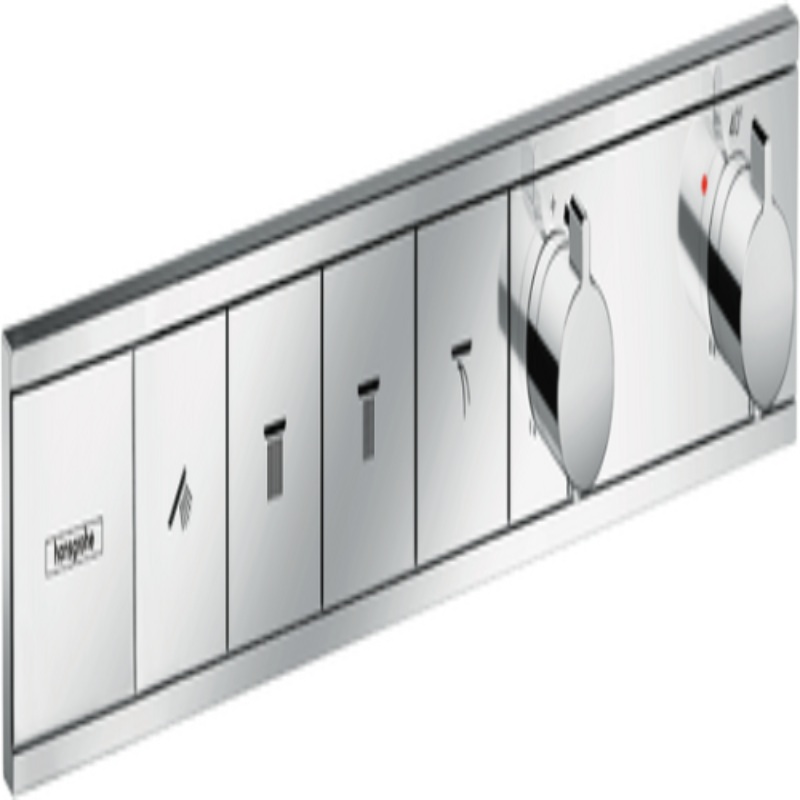 Hansgrohe RainSelect Thermostat For Concealed Installation For 4 Functions