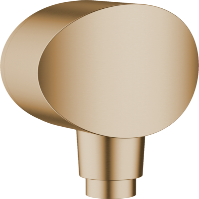 Hansgrohe FixFit Wall Outlet S With Non-Return Valve And Synthetic Connection ngle