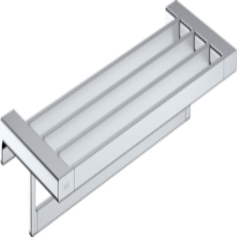 Hansgrohe AddStoris Q Towel Rack With Towel Rail