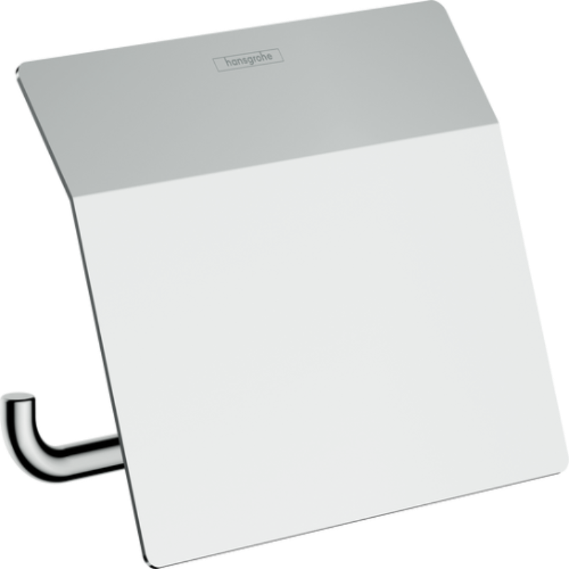 Hansgrohe AddStoris Q Toilet Paper Holder With Cover