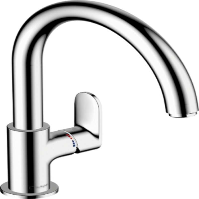 Hansgrohe Vernis Blend Single lever kitchen mixer 210 with swivel spout