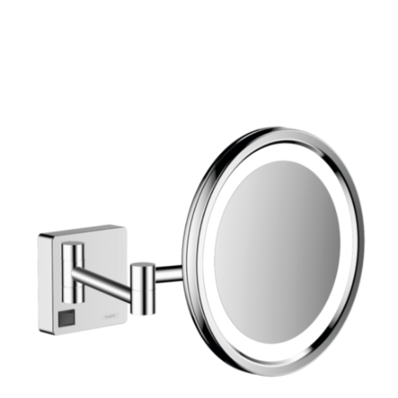 Hansgrohe AddStoris Shaving Mirror With LED Light