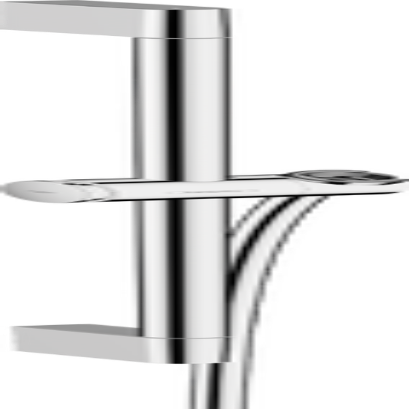 Hansgrohe Unica Shower Bar Pulsify S 65 cm With Push Slider And Isiflex Shower Hose 160 cm