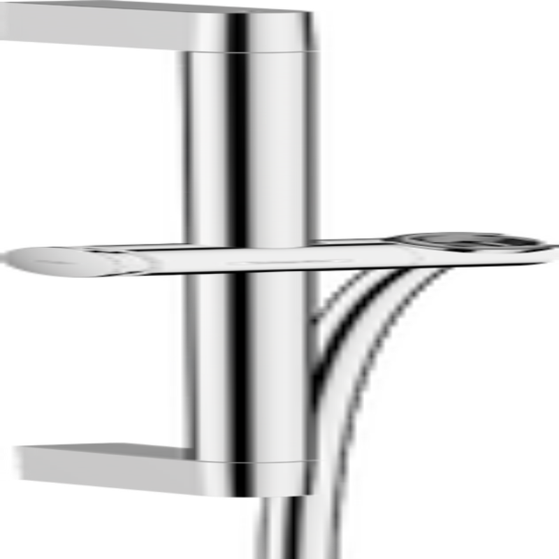 Hansgrohe Unica Shower Bar Pulsify S 90 cm With Push slider And Isiflex Shower Hose 160 cm