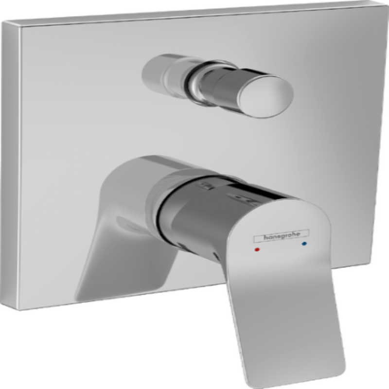 Hansgrohe Vivenis Single Lever Bath Mixer For Concealed Installation For iBox Universal
