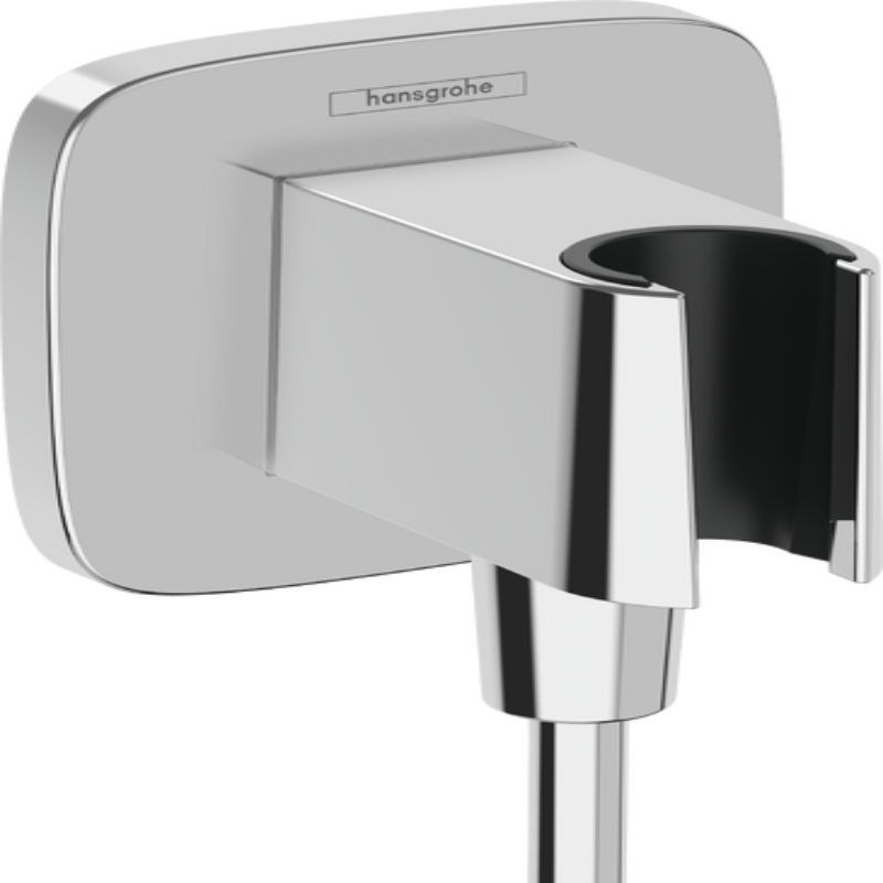 Hansgrohe FixFit Q Wall Outlet With Shower Holder
