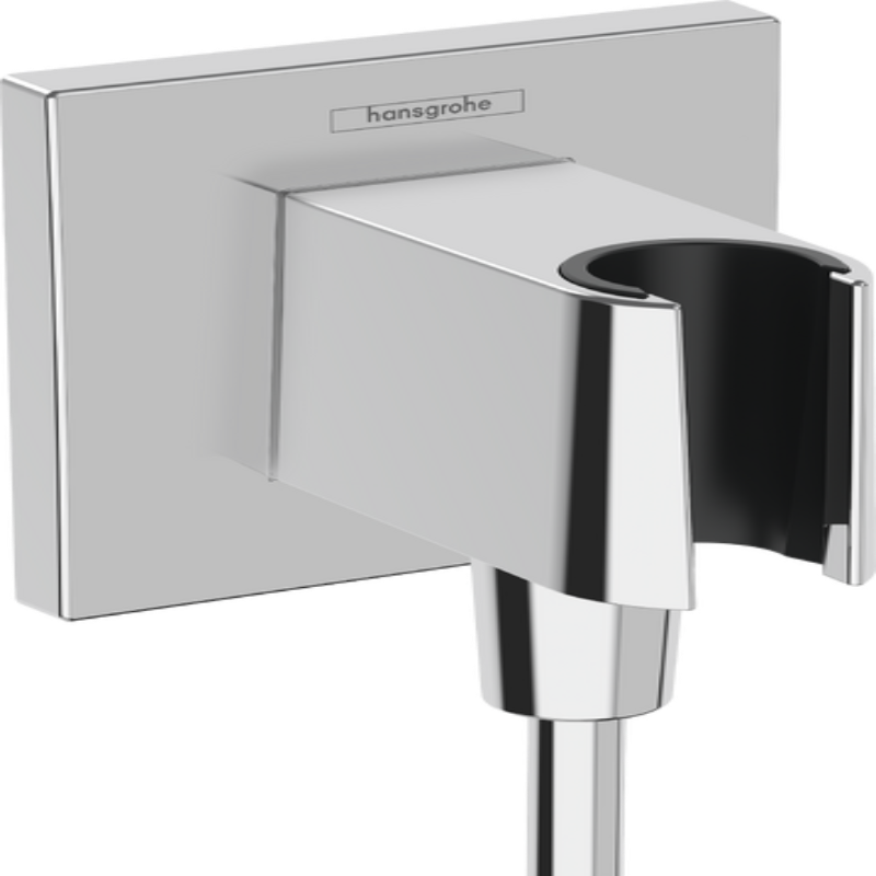 Hansgrohe FixFit E Wall Outlet With Shower Holder